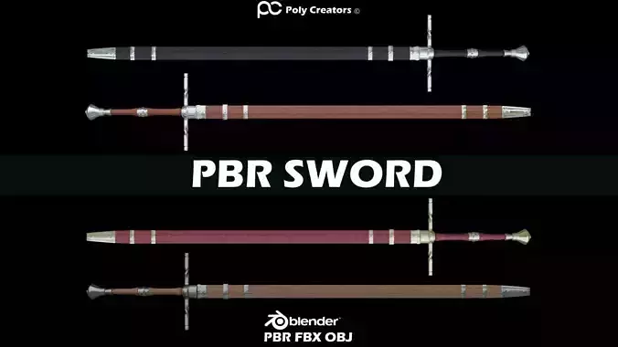 PBR Sword medieval
