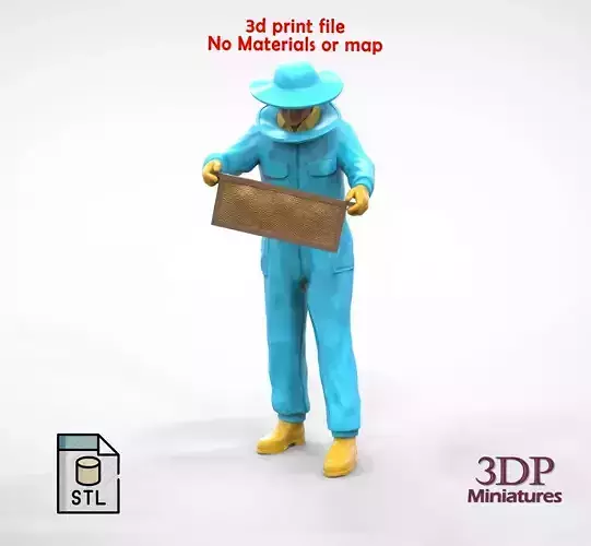 N1 Beekeeper with apiary