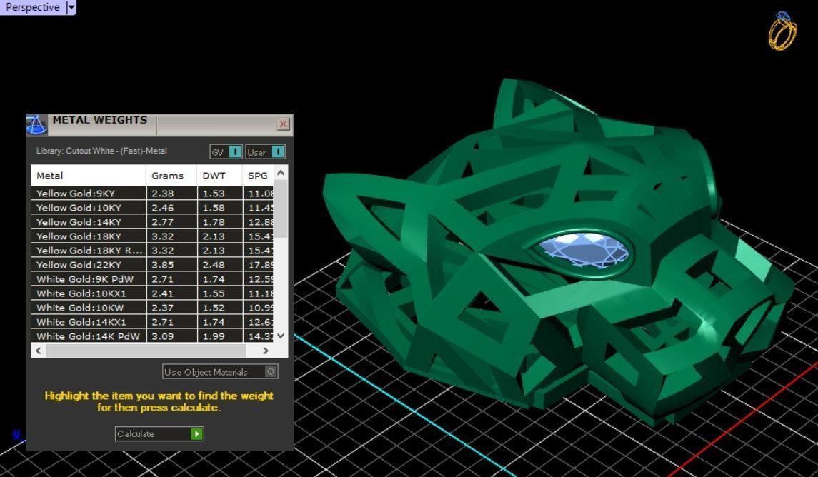 Panther  pendant 3D print model_4