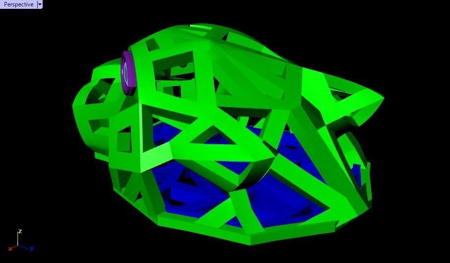 Panther  pendant 3D print model_11