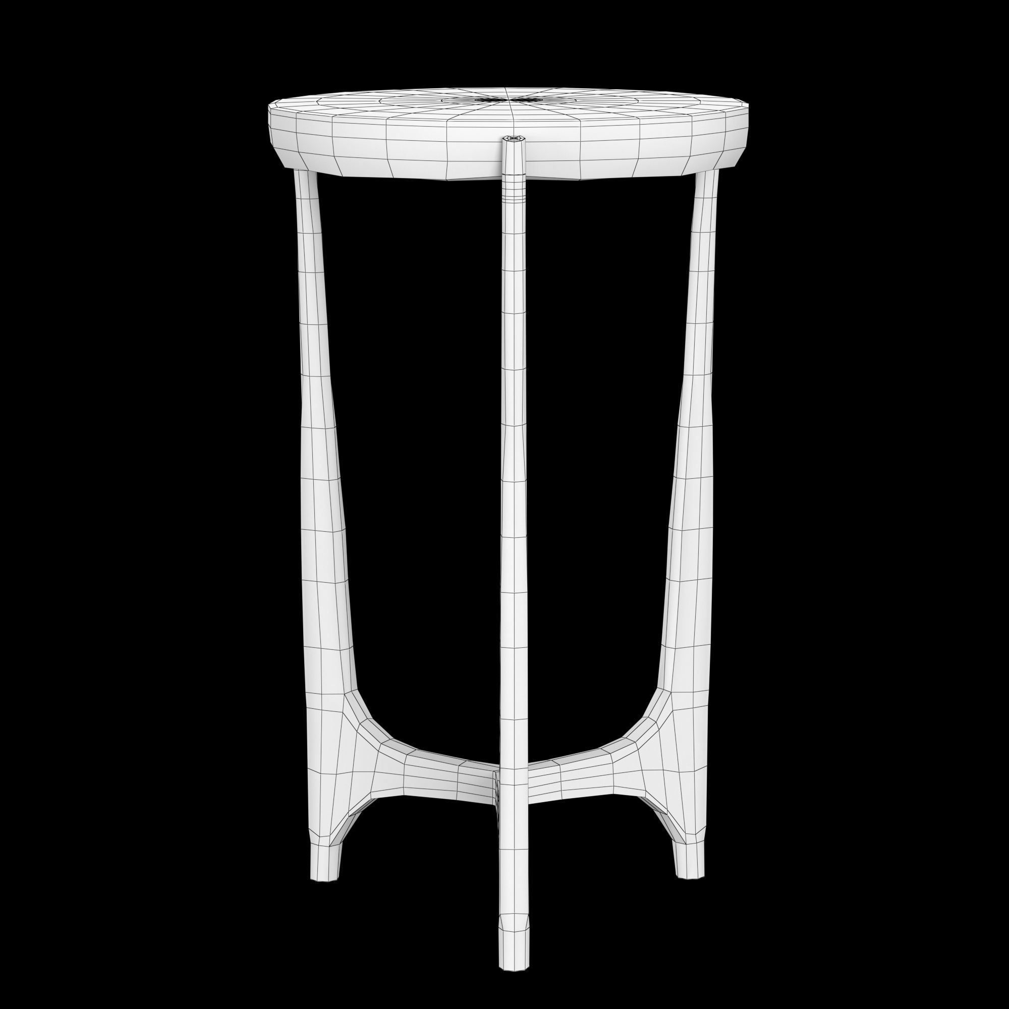 Portia drink table 3D model_4