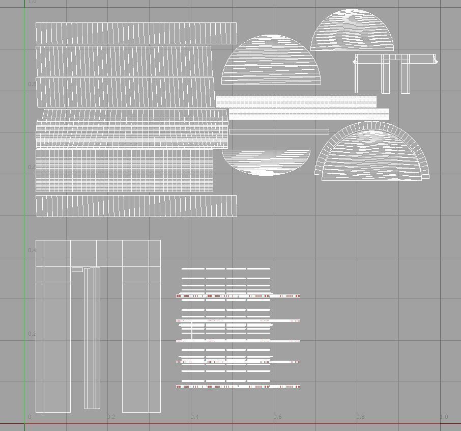 Tudor House Medium 3D model_17