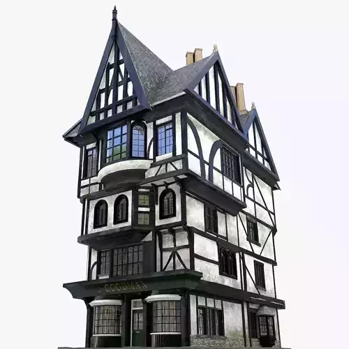 Tudor House Medium 3D model