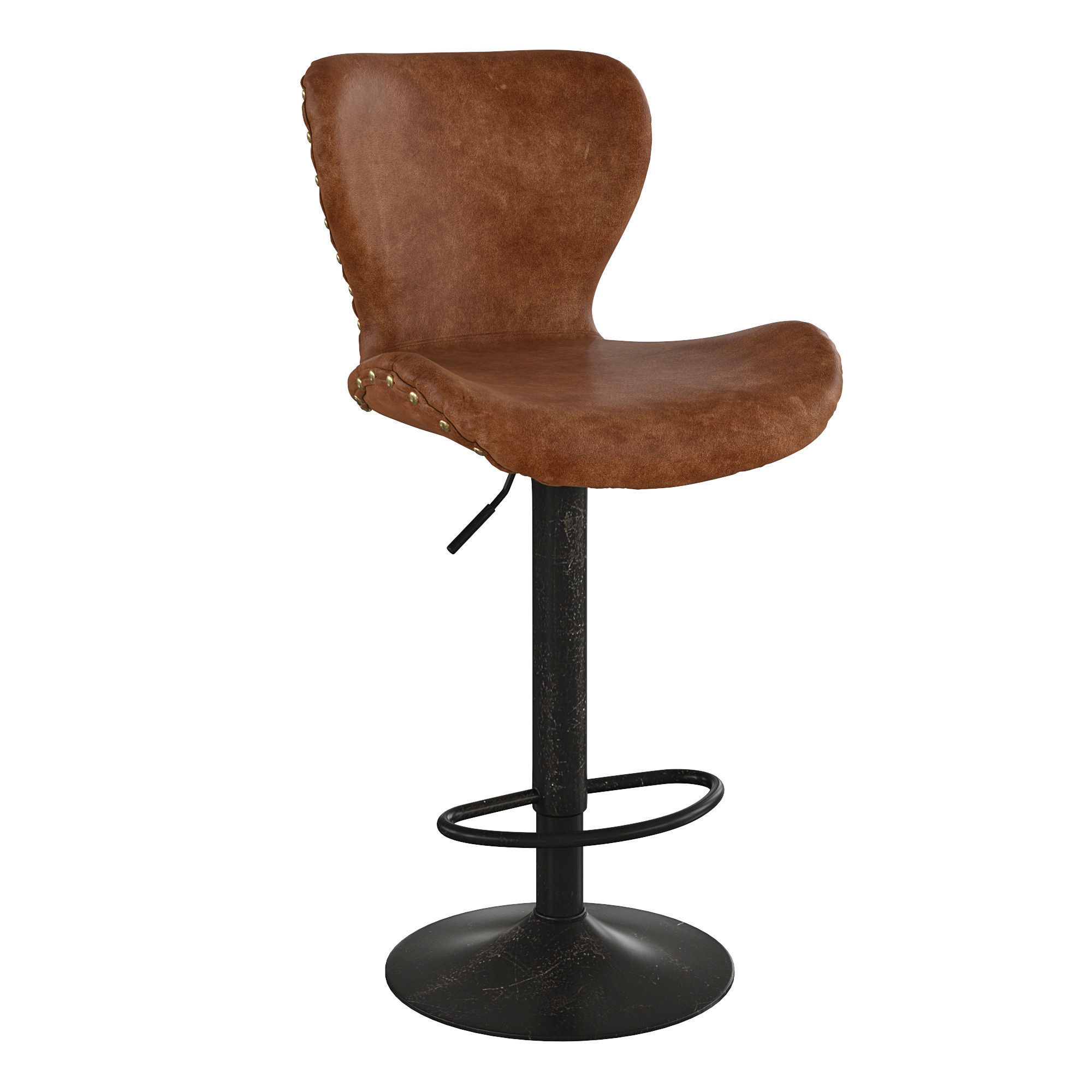Bar stool Over 3D model_6