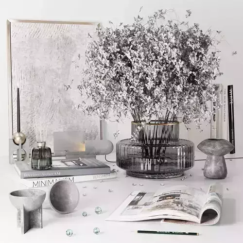  Decorative set 12 3D model