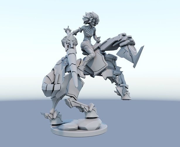 rell League of Legends 3D print model 3D print model