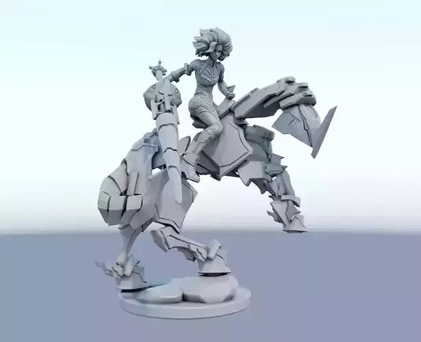 rell League of Legends 3D print model