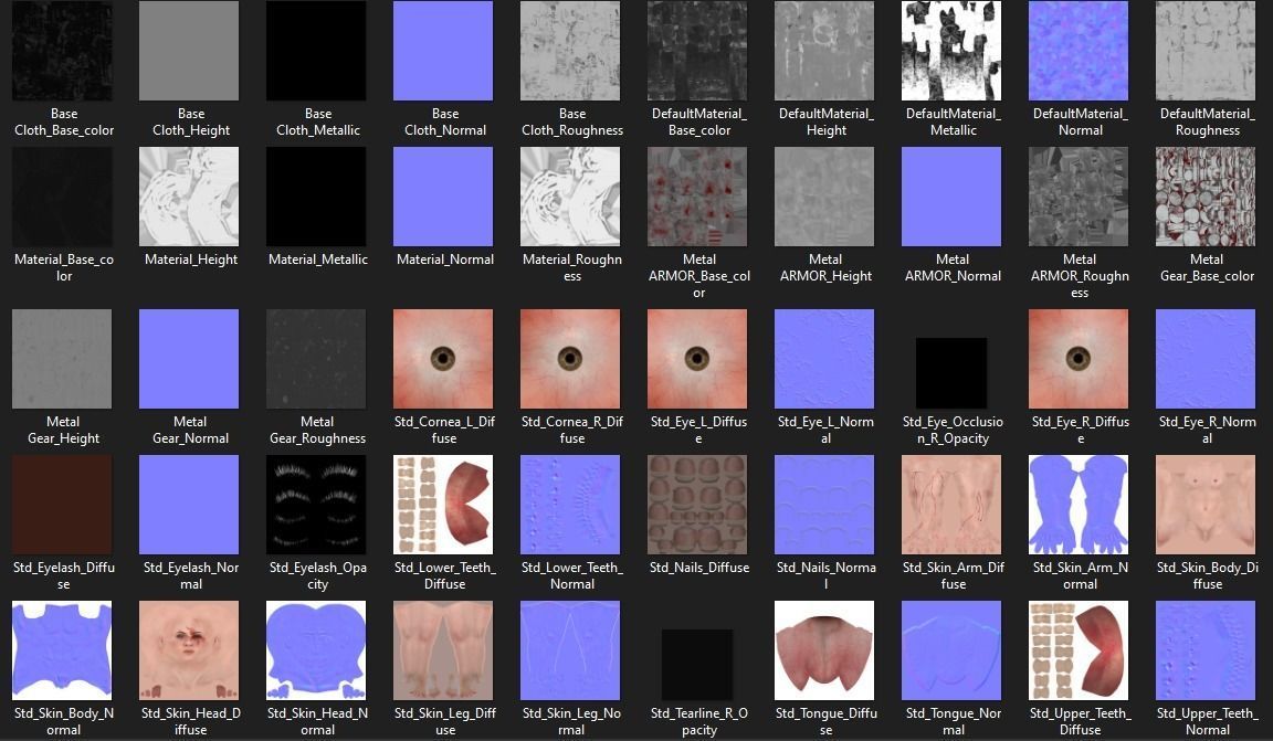 Medieval Fantasy Female - Rogue Low-poly 3D model_16