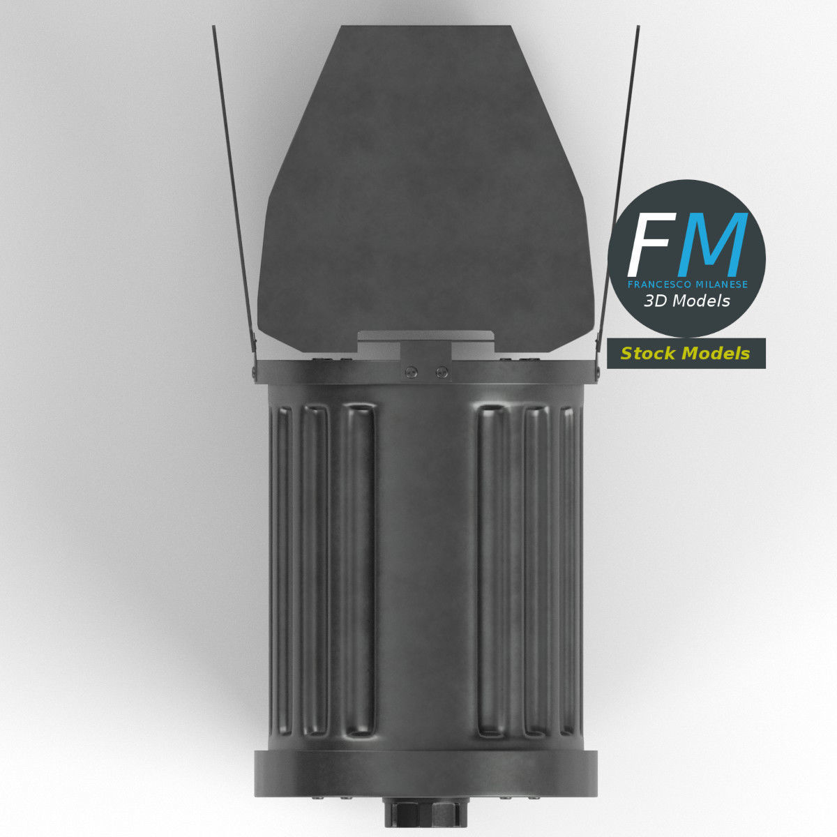 Stage light 1 3D model_6