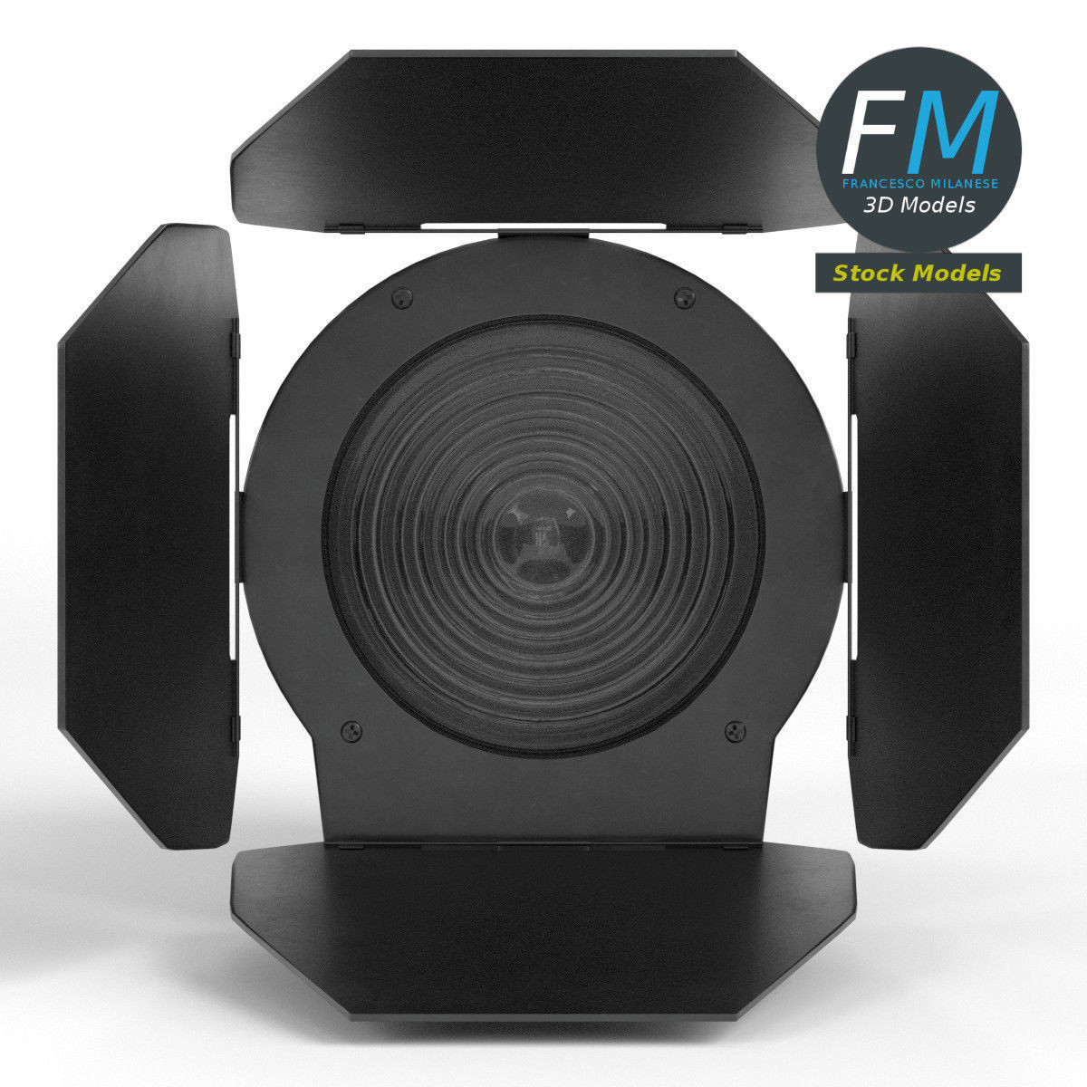 Stage light 1 3D model_3