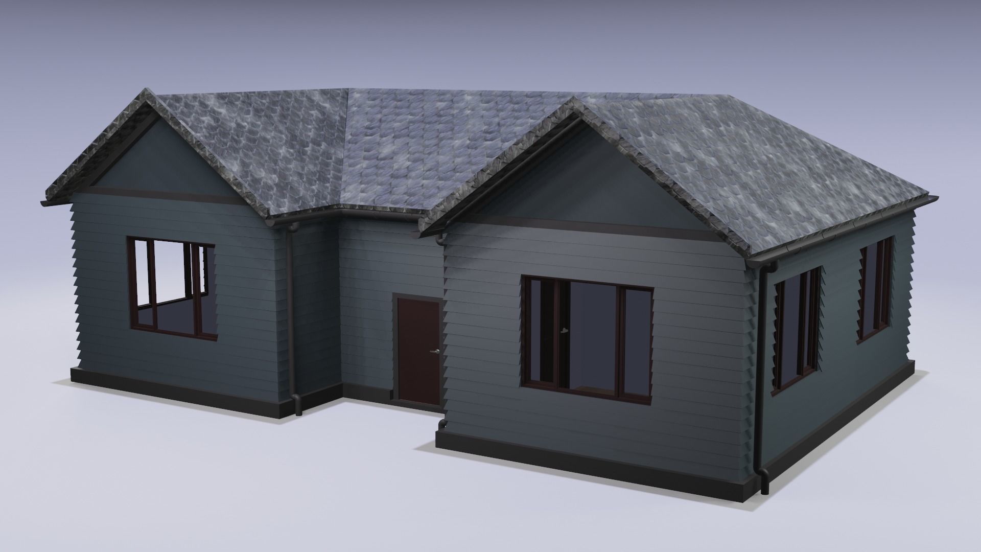 Free House 3D Model Free 3D model_2