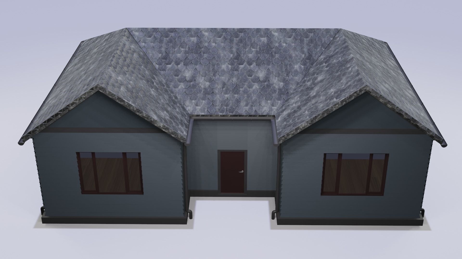 Free House 3D Model Free 3D model_1