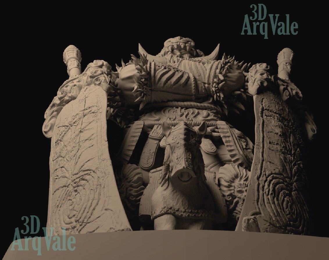 Starscourge Radahn - Elden Ring 3D print model_11