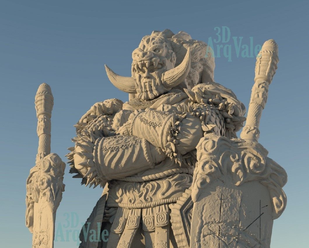 Starscourge Radahn - Elden Ring 3D print model_4