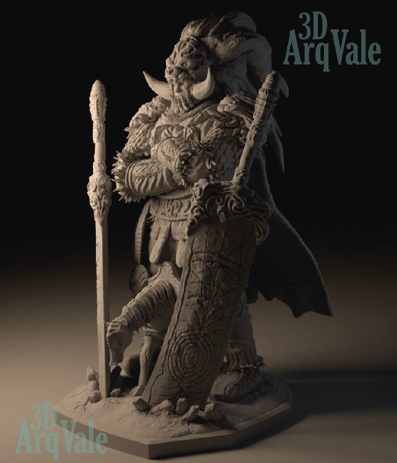 Starscourge Radahn - Elden Ring 3D print model_1