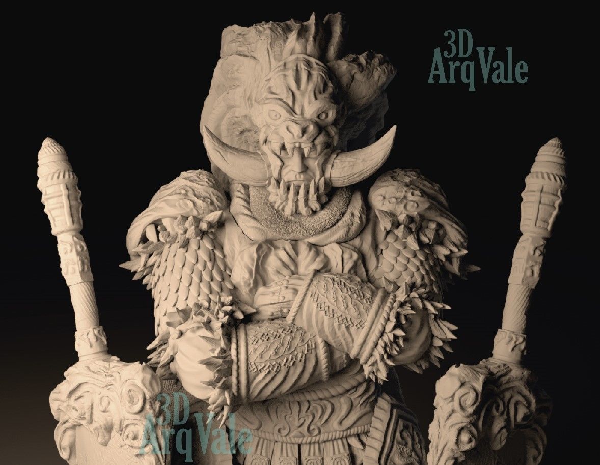 Starscourge Radahn - Elden Ring 3D print model_15