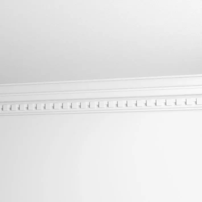 Art Deco Square Design Coving 3D model_0