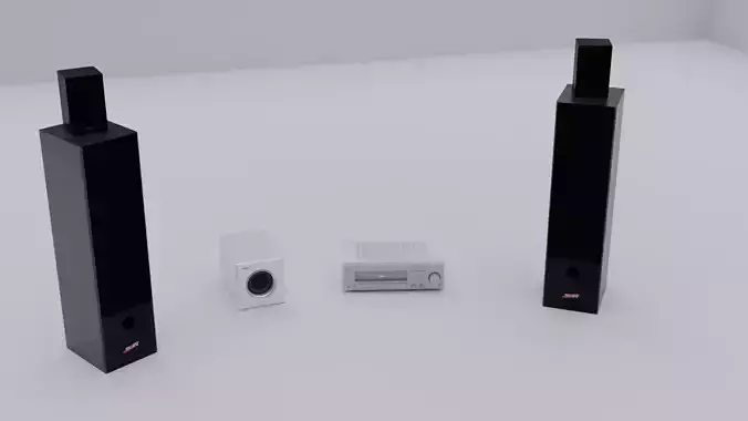 Speaker Set and amplifier