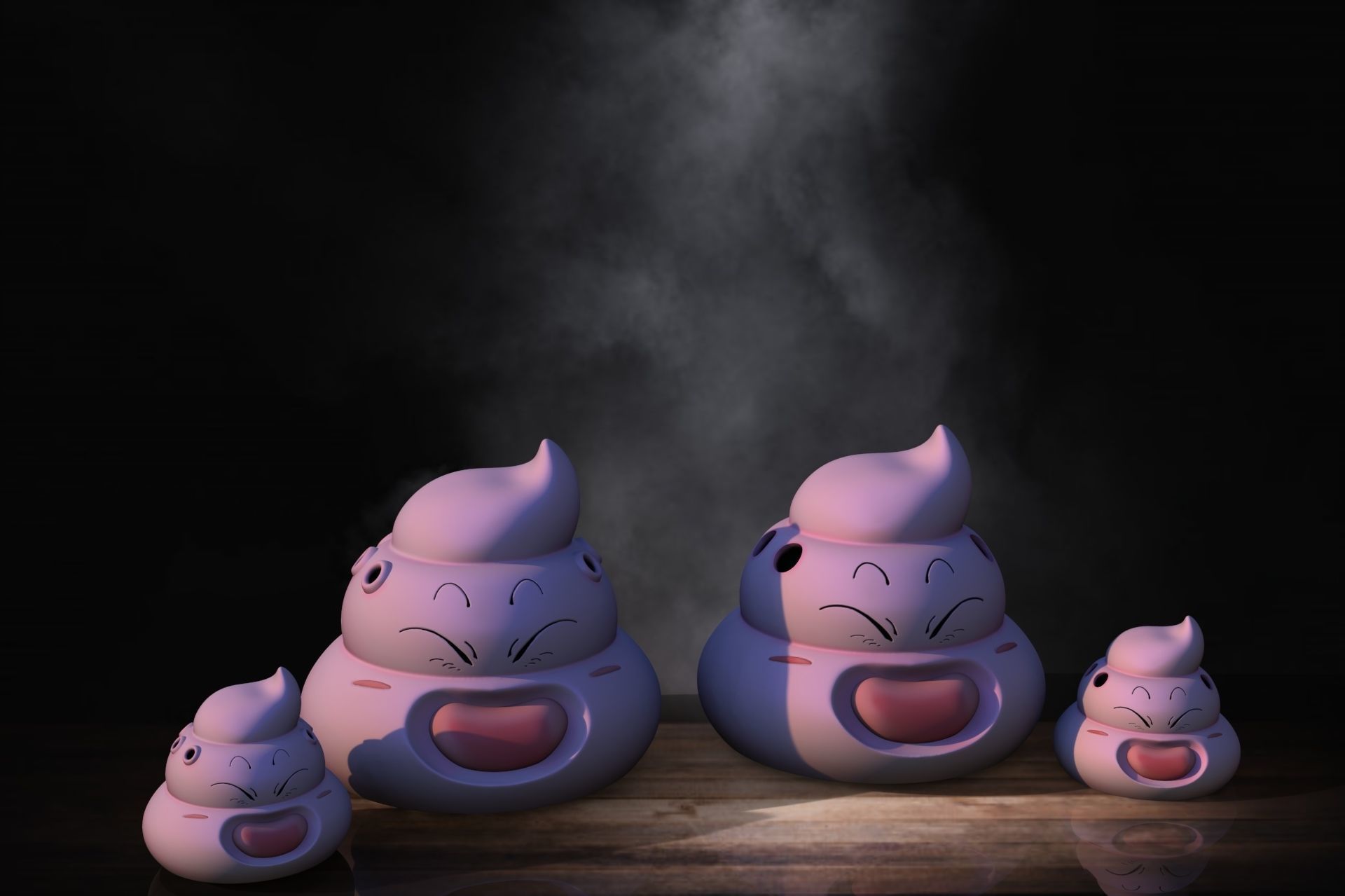 Majin Buu Slump 3D print model_2