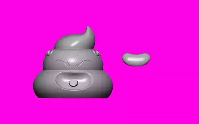 Majin Buu Slump 3D print model
