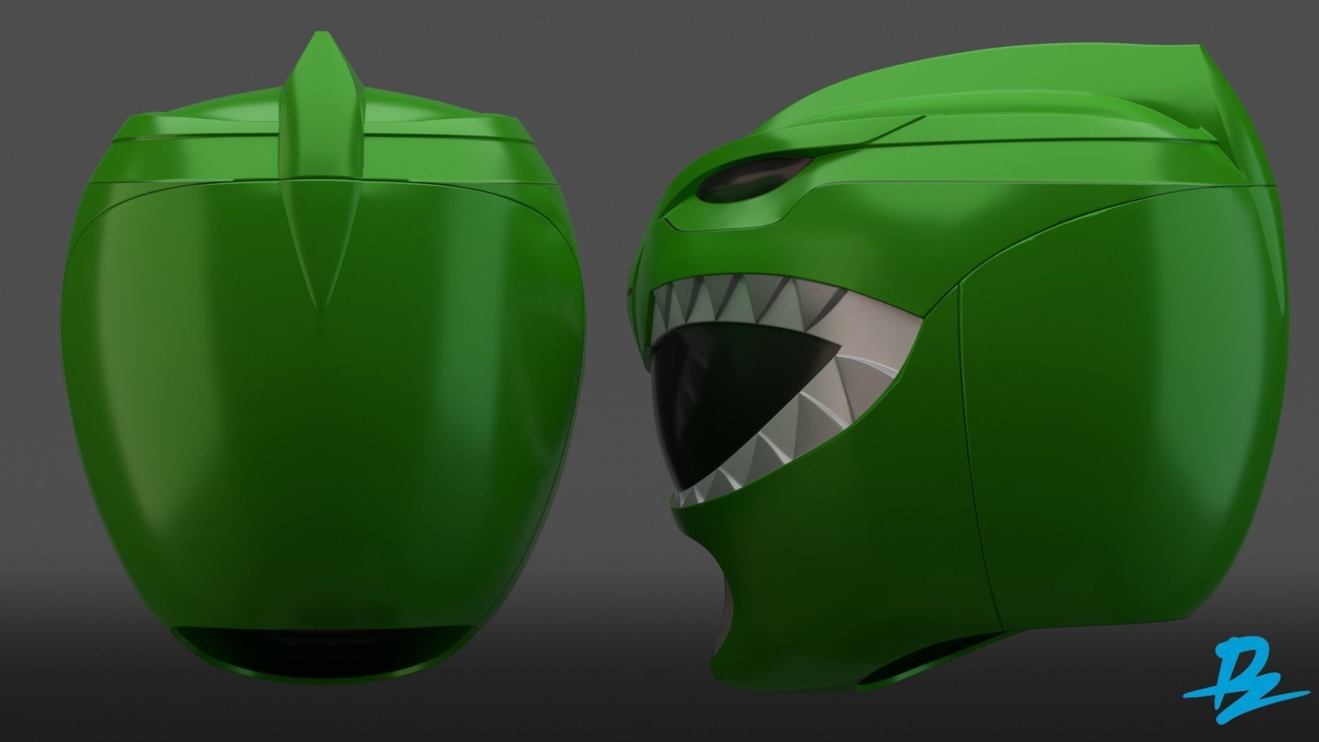 Mighty Morphin Green Ranger 3D print model_2