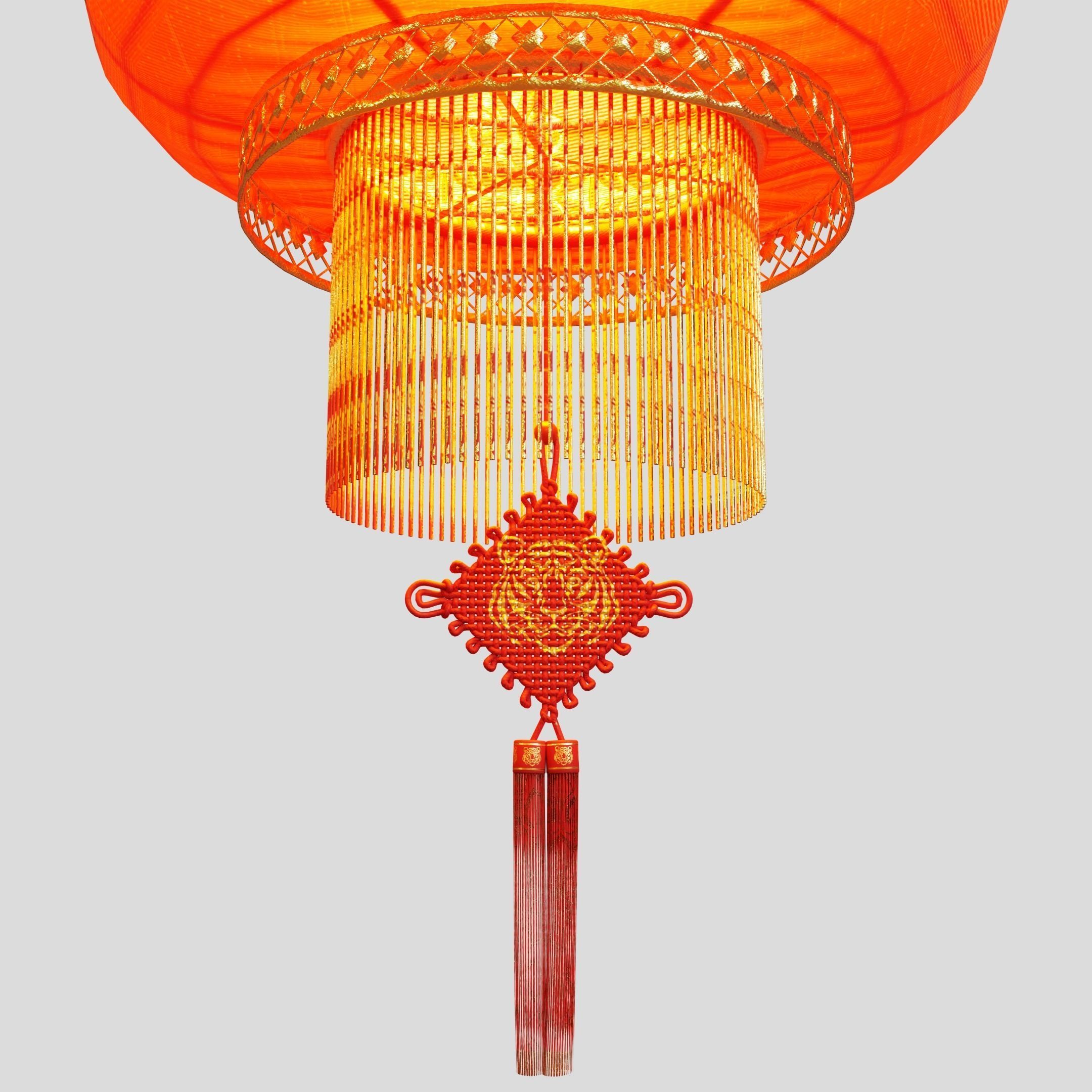 Beautiful Lantern03 3D model_3