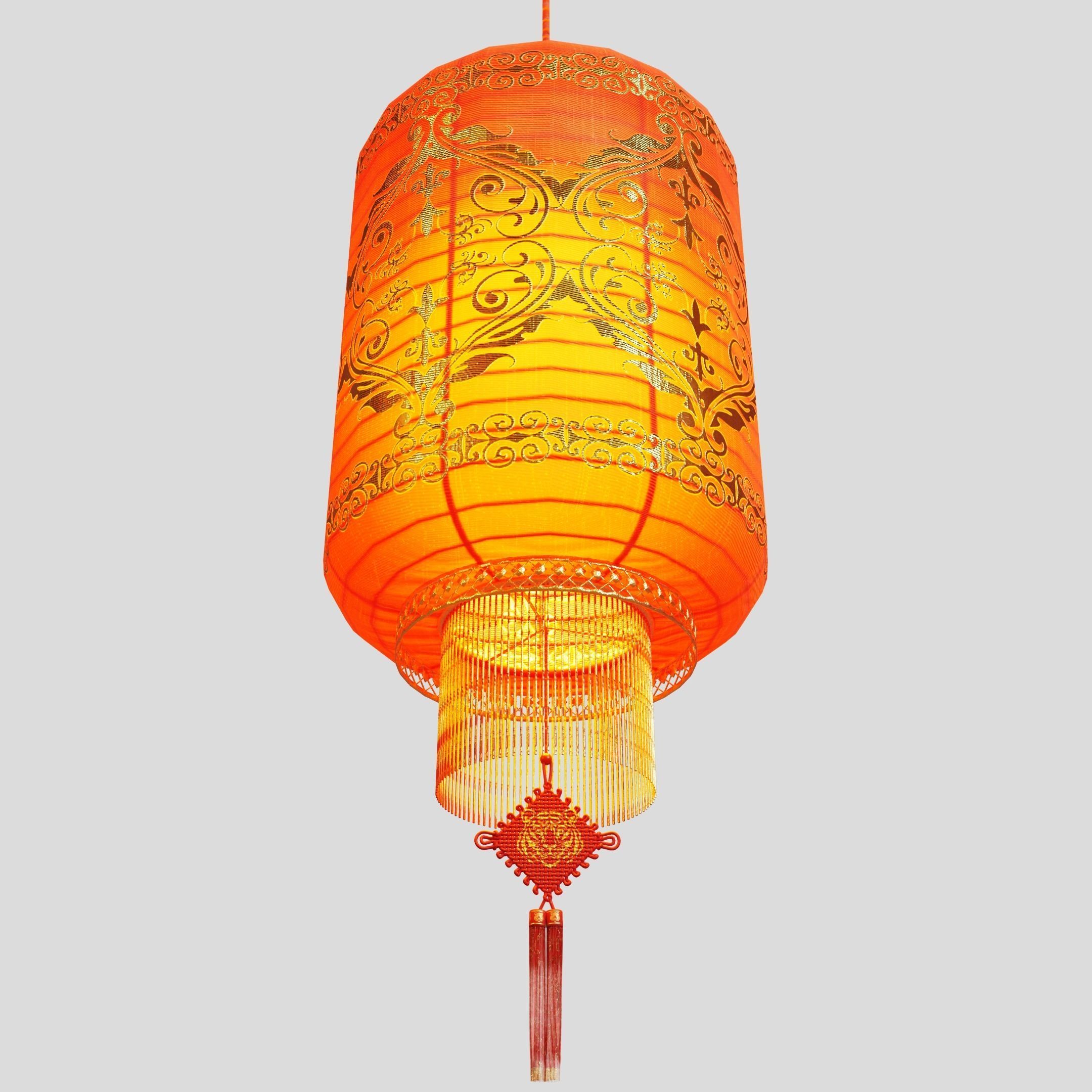 Beautiful Lantern03 3D model_2