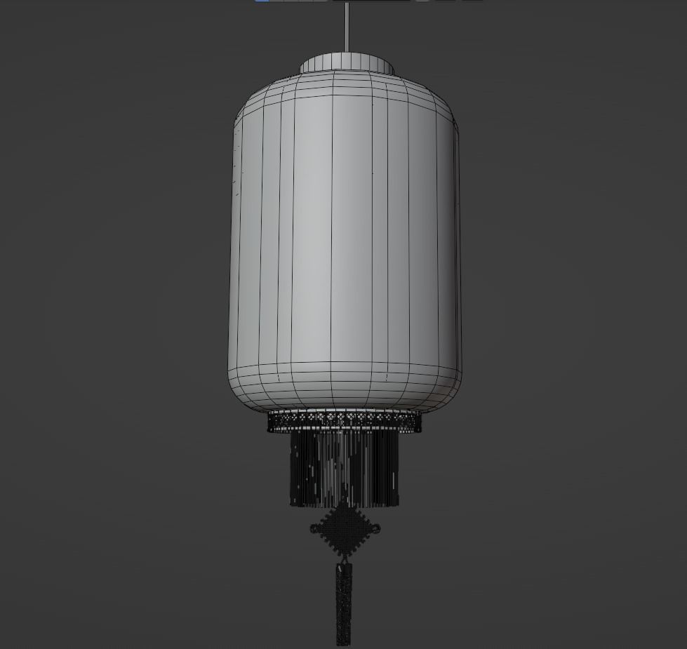 Beautiful Lantern03 3D model_4