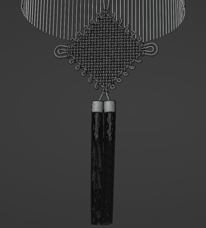 Beautiful Lantern03 3D model_5