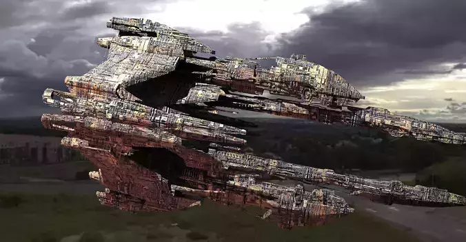 Planet tera former 1 3D model