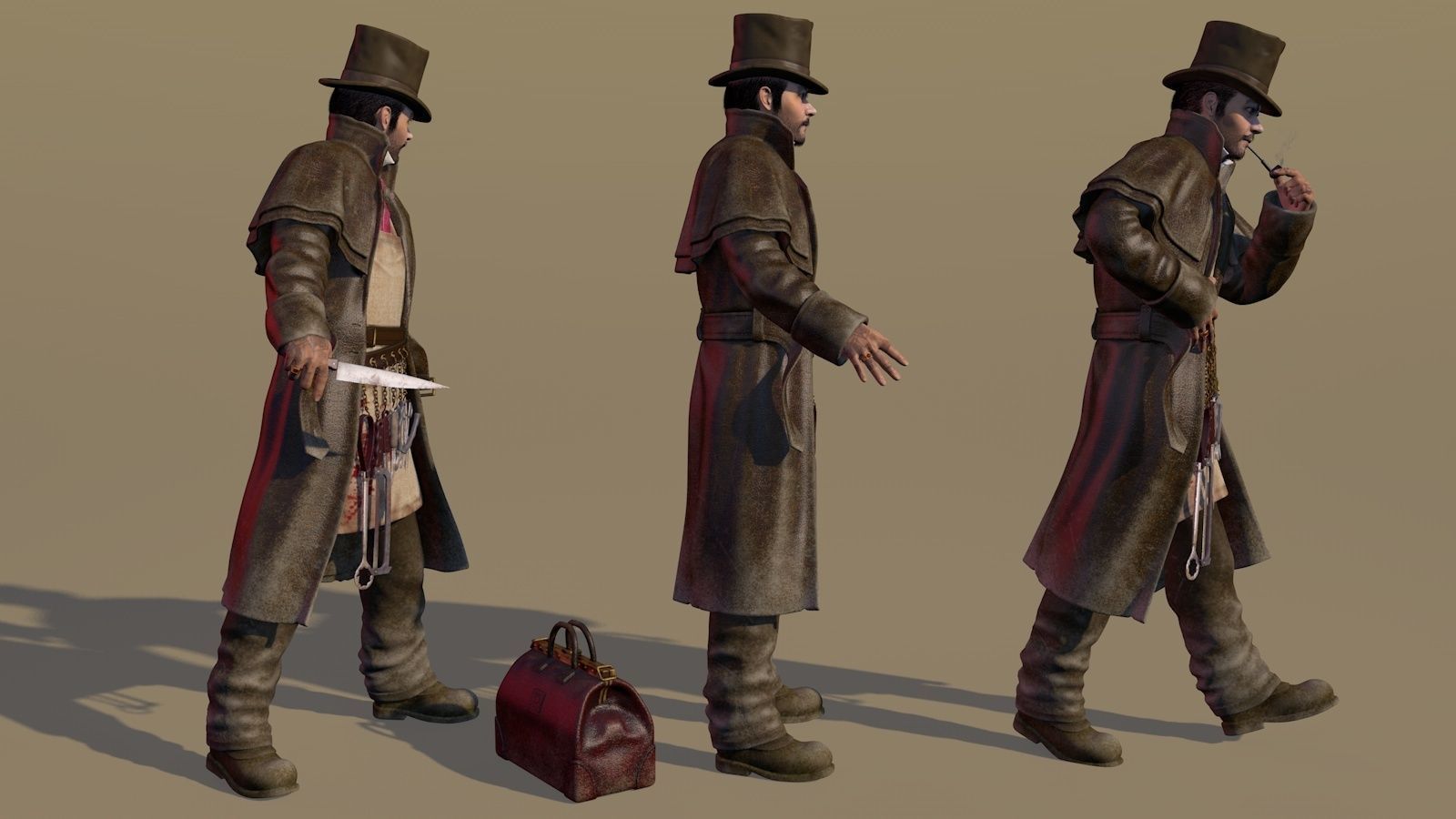 Jack the Ripper 3D model_2