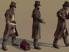Jack the Ripper 3D model rigged | CGTrader