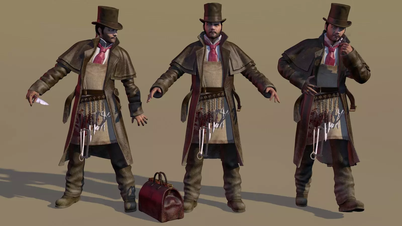 Jack the Ripper 3D model_0