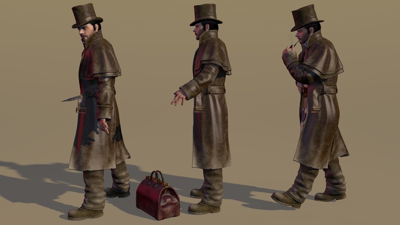 Jack the Ripper 3D model_1