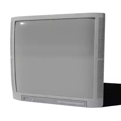 old Television 3D model