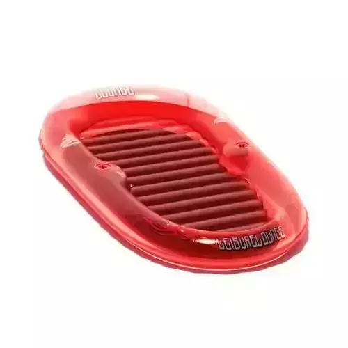 Red Inflatable Boat