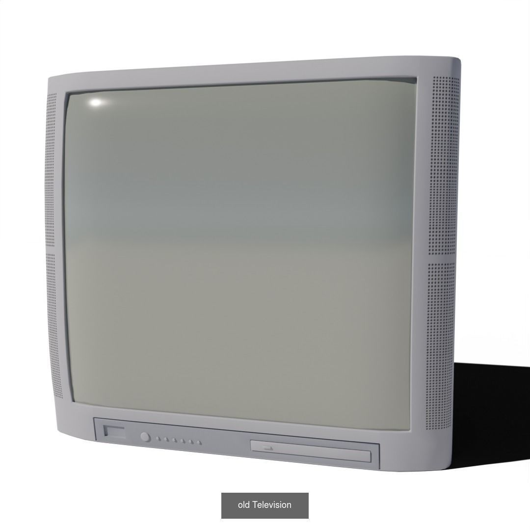 old Televisions 3D Model Collection_6