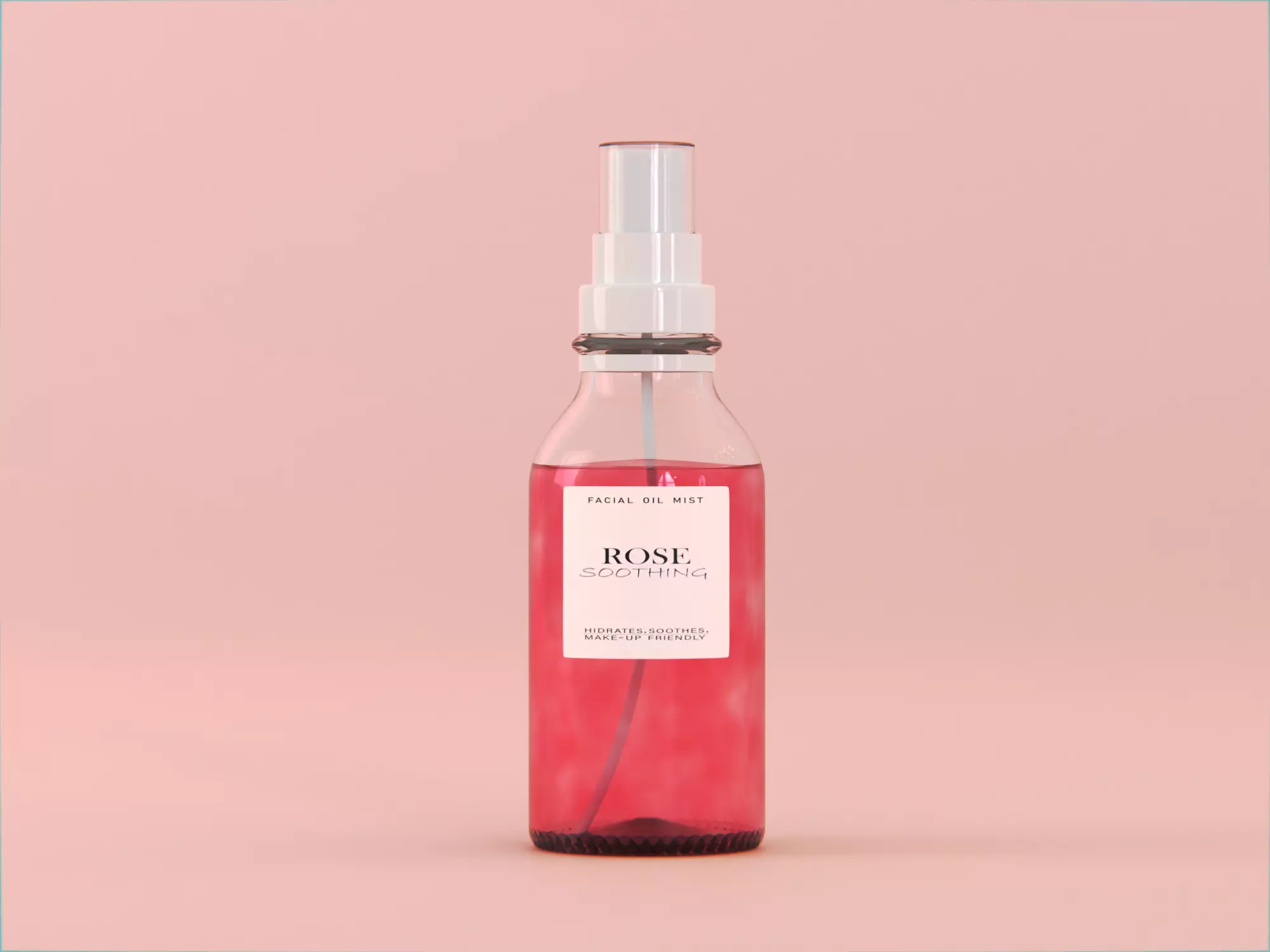 Perfume Bottle Mockup 3D model_0