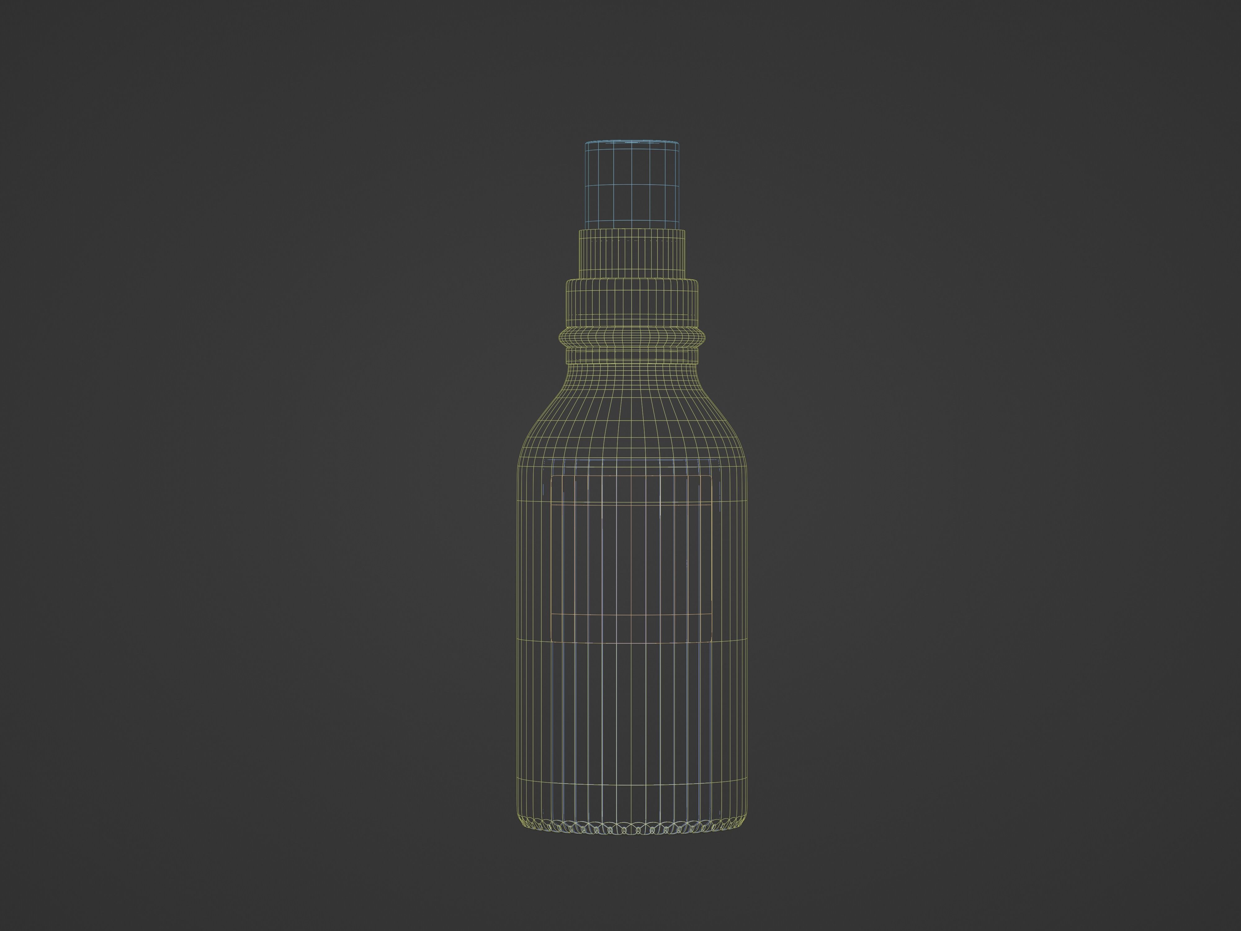 Perfume Bottle Mockup 3D model_1