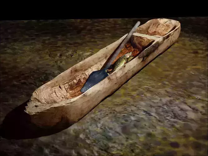 Dugout canoe