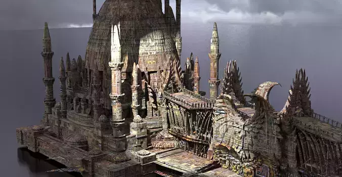 Arch Drake Dragon Temple  