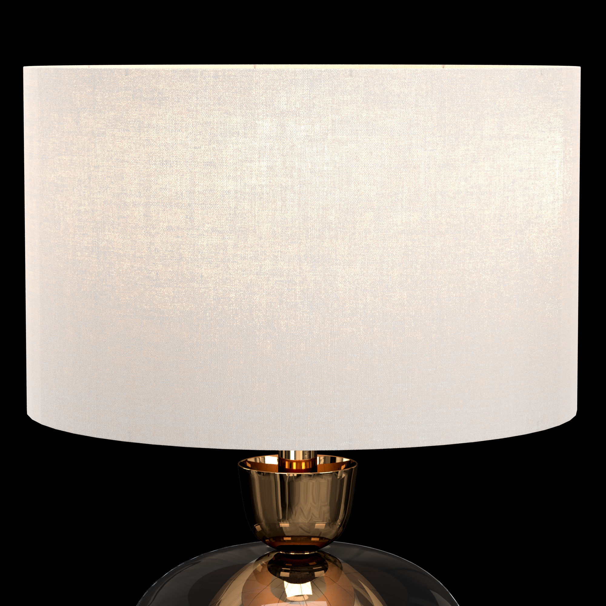 Bell Jar Table Lamp 3D model_3