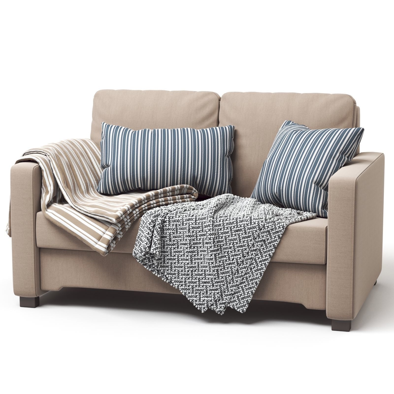 IKEA BACKSEDA sofa 3D model_4