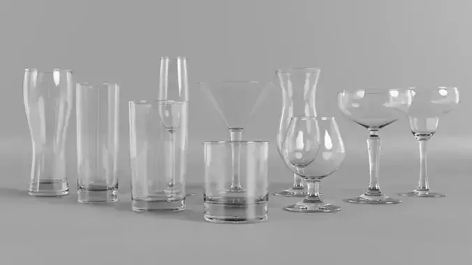 Restaurant-bar glassware collection