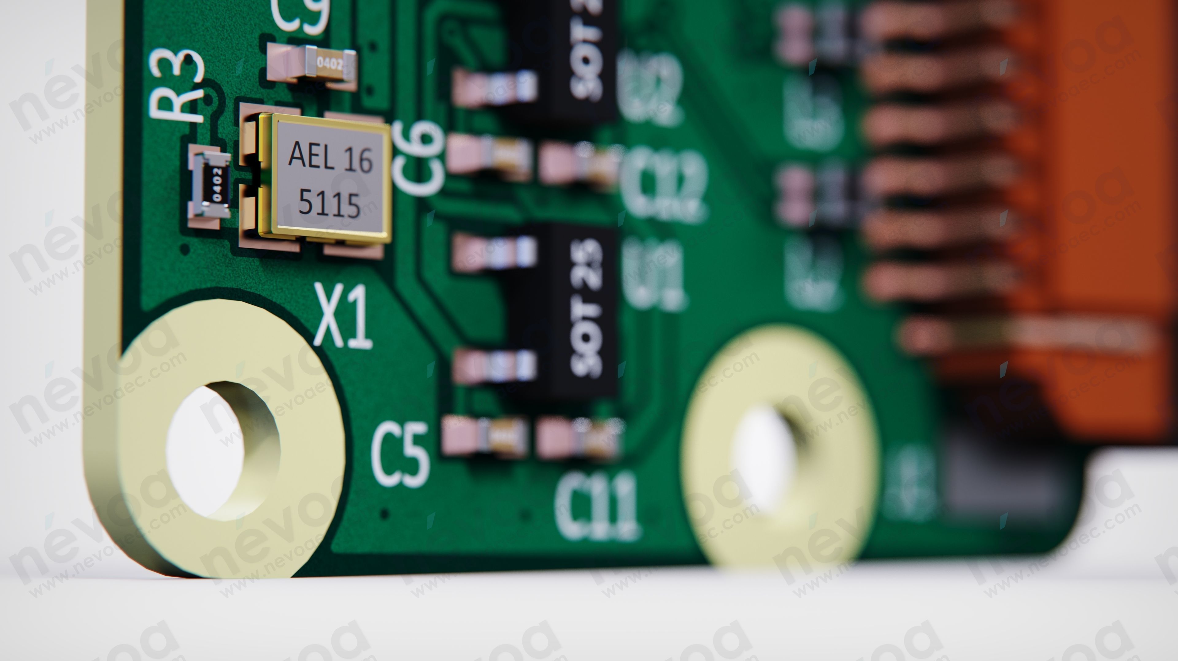 Camera Module - Raspberry Pi Camera Module 2 - Raspberry Pi 3D model_8