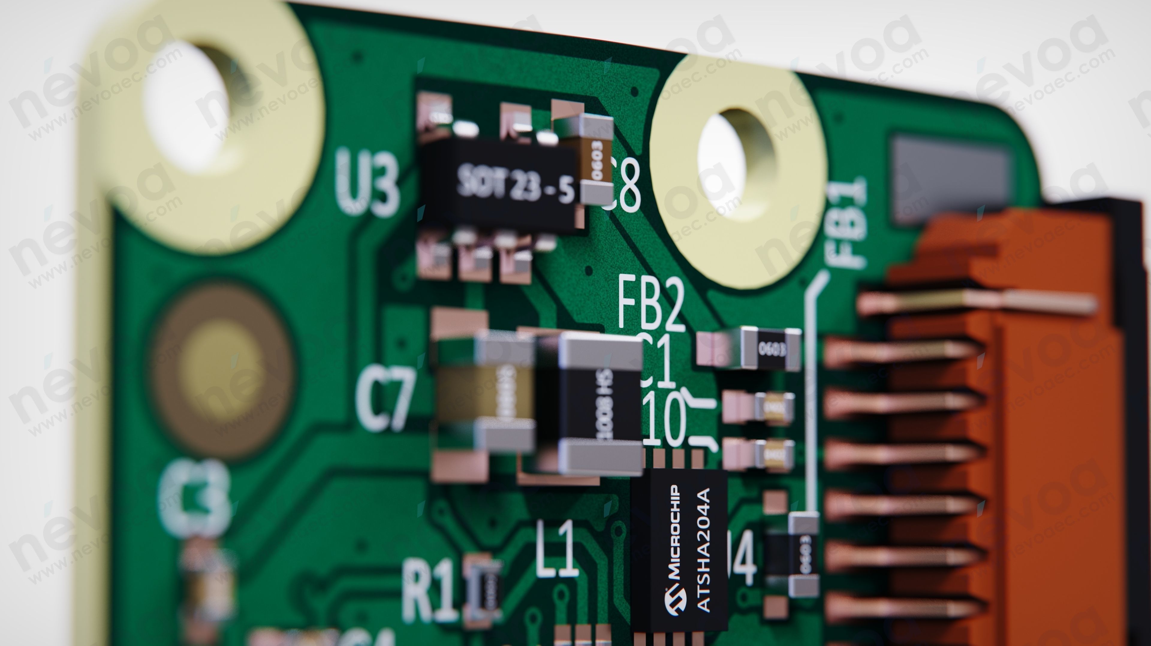 Camera Module - Raspberry Pi Camera Module 2 - Raspberry Pi 3D model_7
