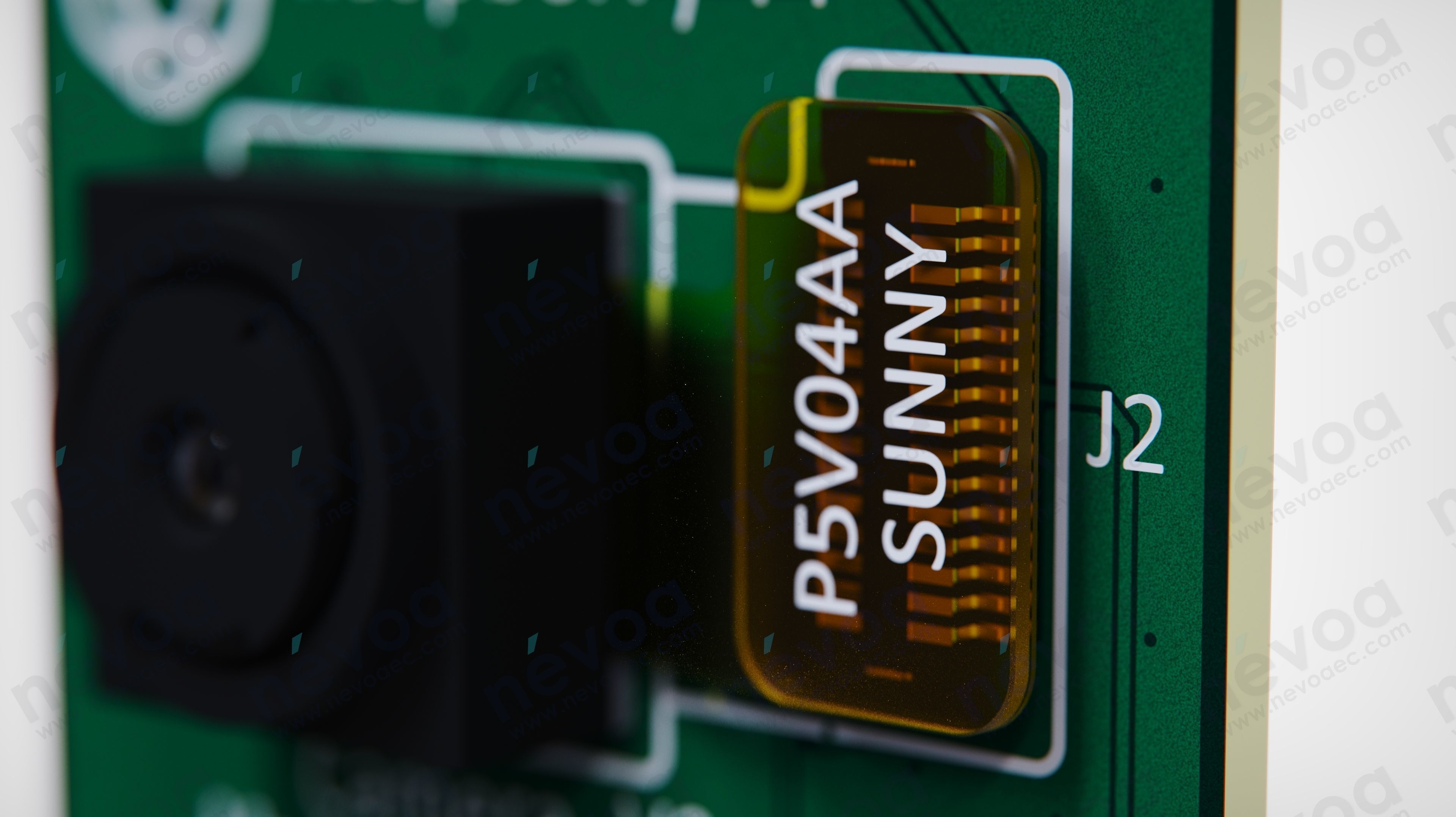 Camera Module - Raspberry Pi Camera Module 2 - Raspberry Pi 3D model_6