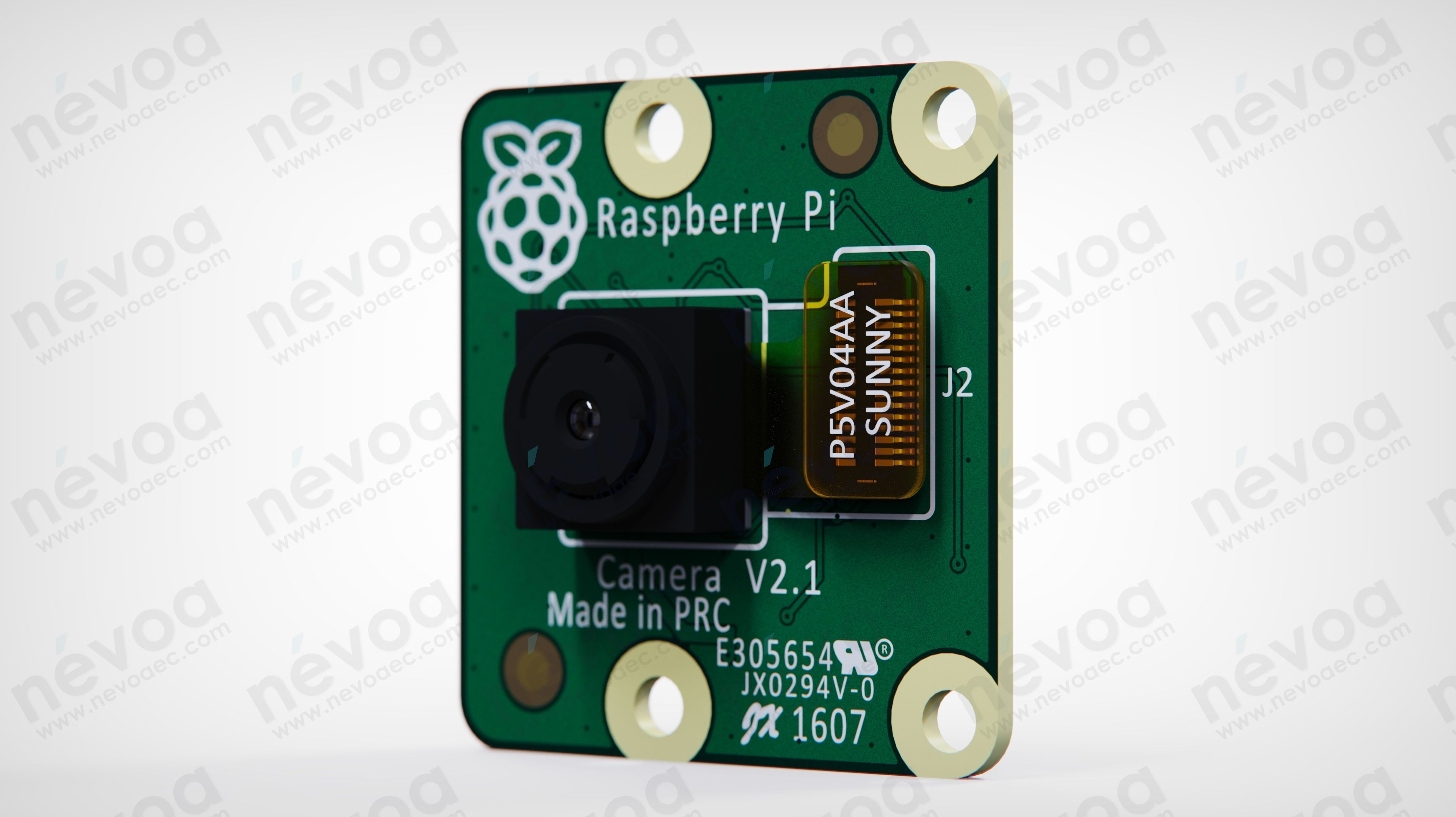 Camera Module - Raspberry Pi Camera Module 2 - Raspberry Pi 3D model_3