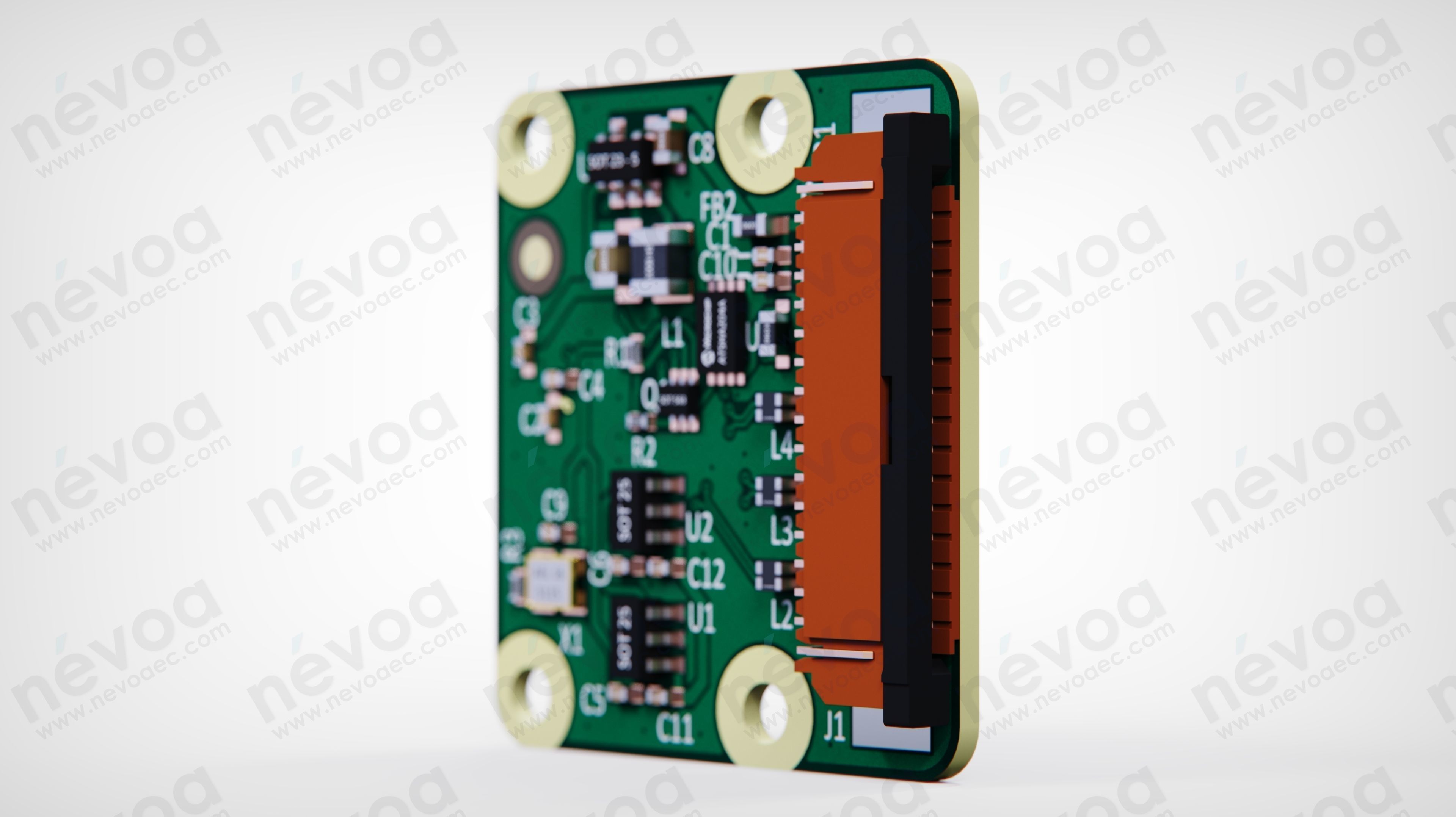 Camera Module - Raspberry Pi Camera Module 2 - Raspberry Pi 3D model_4