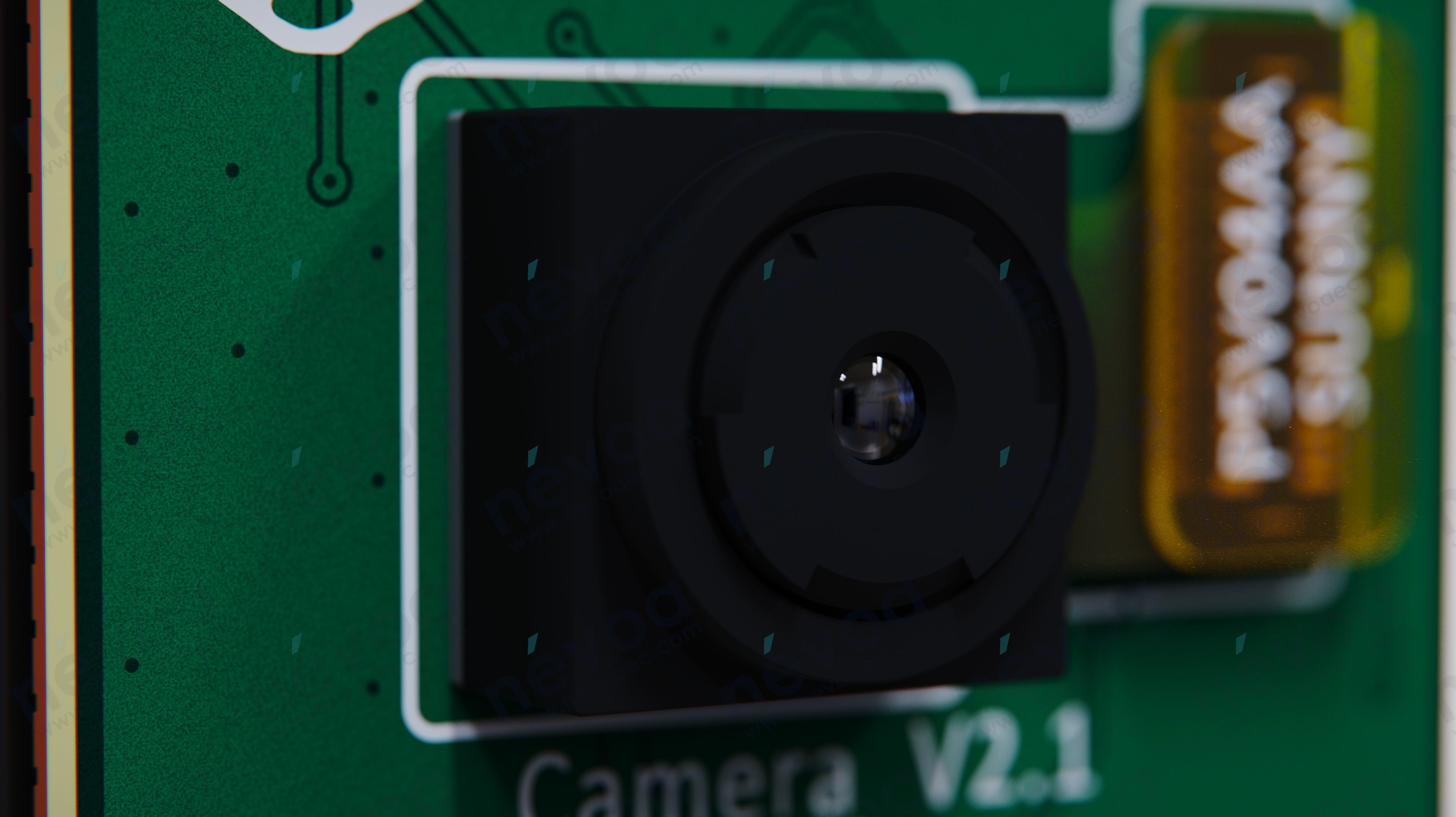 Camera Module - Raspberry Pi Camera Module 2 - Raspberry Pi 3D model_5